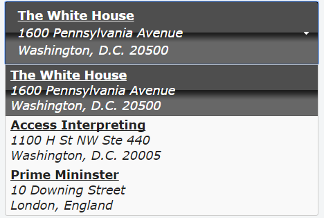 jQuery multilineSelectmenu